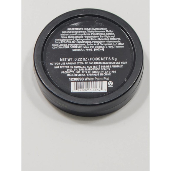 Lot of 3 - Wet n Wild Paint Pot Peintures- 2 black, 1 white - Picture 5 of 6